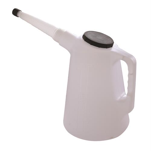 6L plastic measuring jug with flexible spout